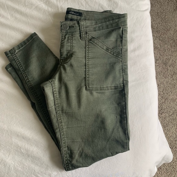 STS Blue Denim - STS Blue Army Green Jeans